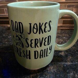 Disney Parks Goofy Dad Jokes Served Fresh Daily 18oz Ceramic Mug